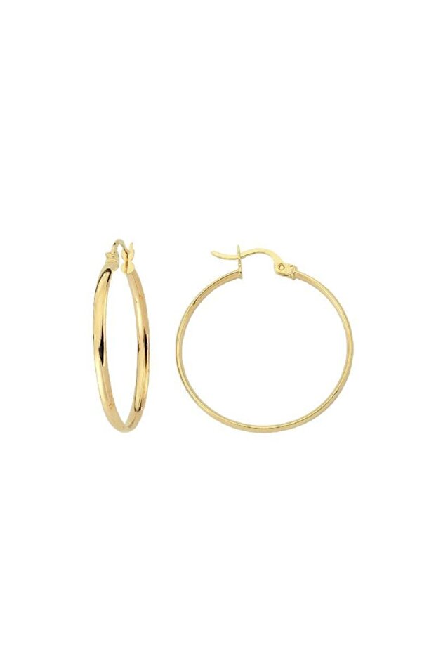 Altın Halka Küpe - 1