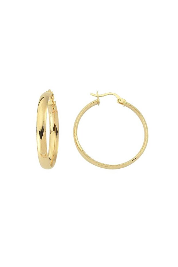 Altın Halka Küpe - 1