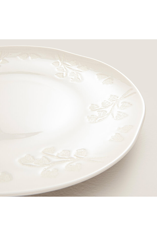 Fuchsia Pasta Tabağı 23 Cm Krem-Bej - 6