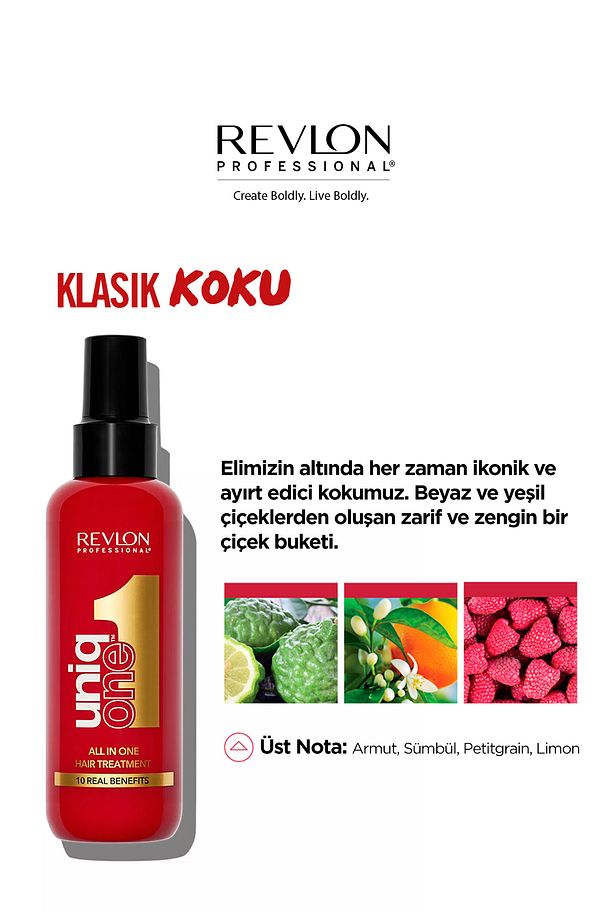 Orıjınal Revlon Uniq One All In One Saç Bakım Sprey Krem 150 ml + 150ml Duo Paket - 5
