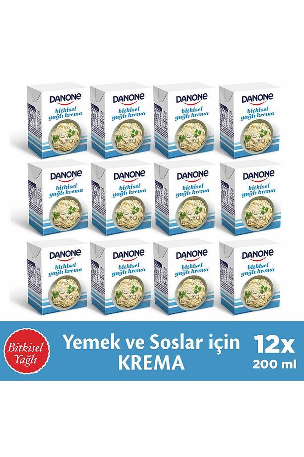 Bitkisel Yağlı Krema 200 ml*12 - 1