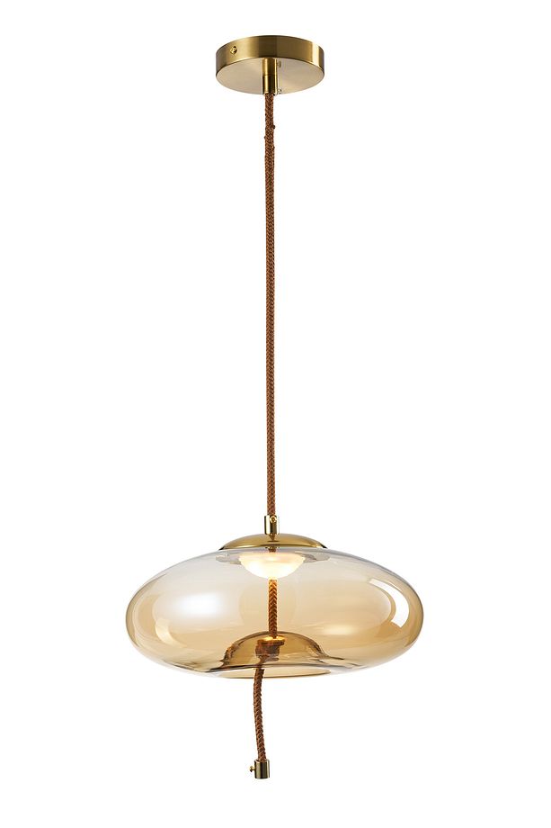 Niora Tekli 5 Watt 3000K Eskitme Bal Camlı Led Sarkıt Avize - 2
