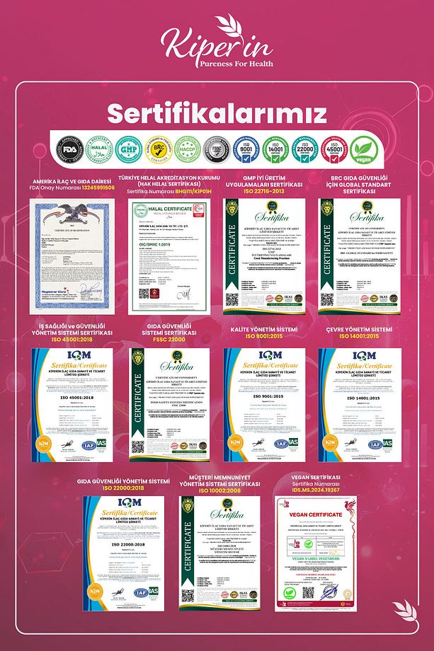 Cranberry, D-mannoz, C Vitamin - Idrar Yolu Sağlığı (60KAPSÜL & 1400MG) - 5