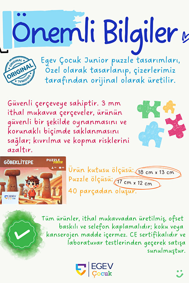 Göbeklitepe Puzzle Junior - 5