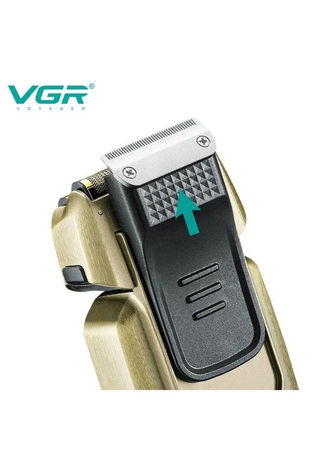 V-337 Şarj Edilebilir Profesyonel Tıraş Makinesi Erkekler Için - 4