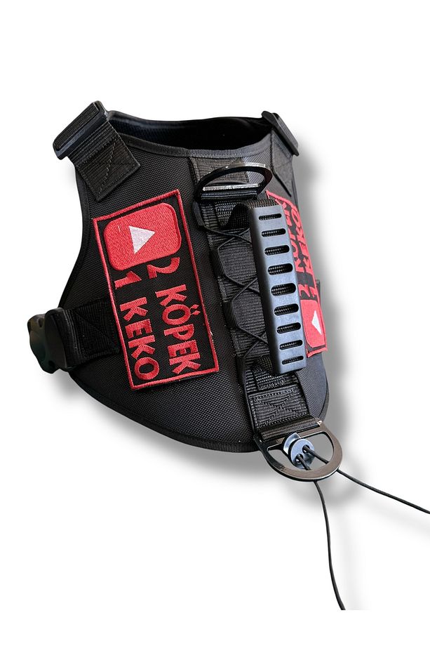 Tactical köpek göğüs tasması - 8
