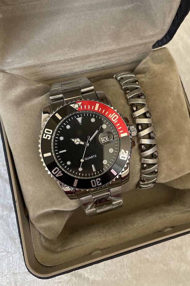 Takvimli Quartz Erkek Kol Saati KN-04 - 6