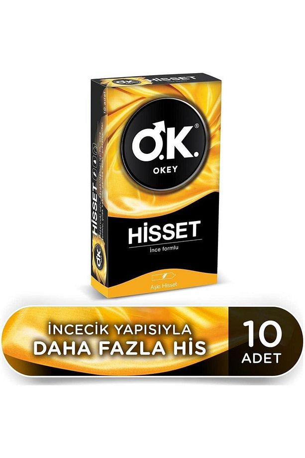 Prezervatif 10 Adet - Hisset - 1