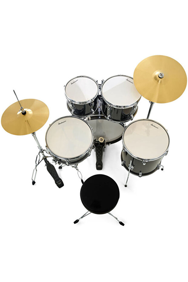 Startone Star Drum Set Studio Black Drum Set - 4
