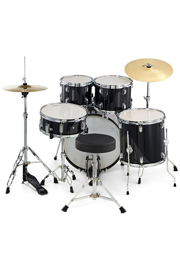 Startone Star Drum Set Studio Black Drum Set - 5