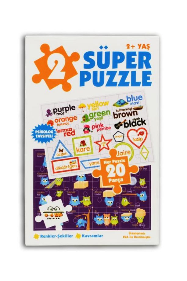 Süper Puzzle Renkler Şekiller Ve Kavramlar - 3