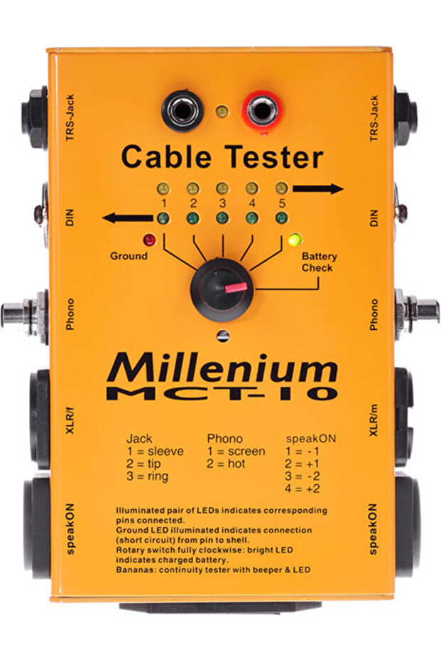 Millenium MCT 10 Audio Cable Tester - 5