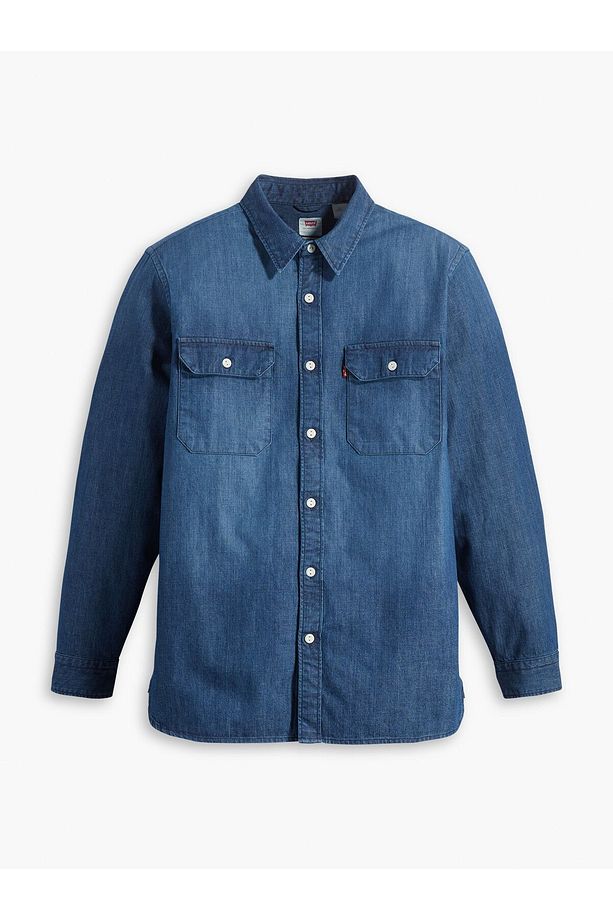 Pamuklu Relaxed Fit Kot Gömlek Erkek KOT GÖMLEK 19573 - 4