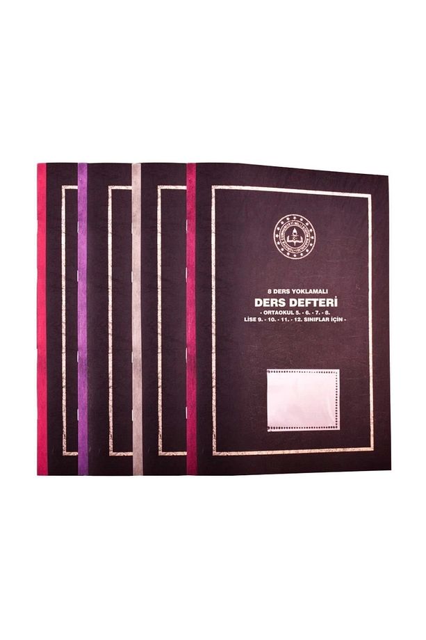Ders Defteri Yoklamalı Plastik Kapak 8.ders 25x35 384 - 1