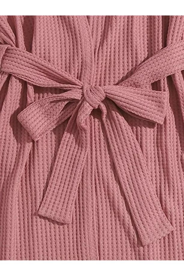 Bella Notte Pijama Takımı Askılı Sort Sabah'lık 3'lü Set - 5