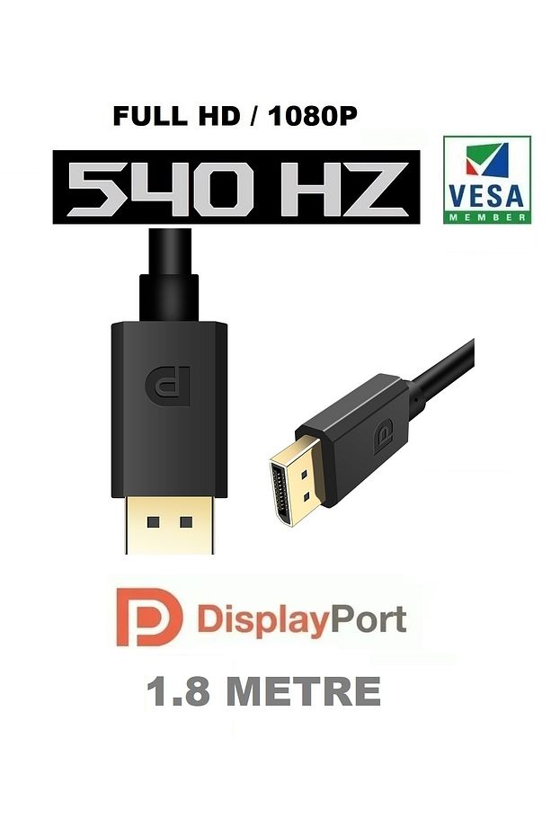 Displayport Dp Kablo 540 Herze Kadar Destekli Display - Dp Kablo V1.4 Sinema \ Oyuncu - 1