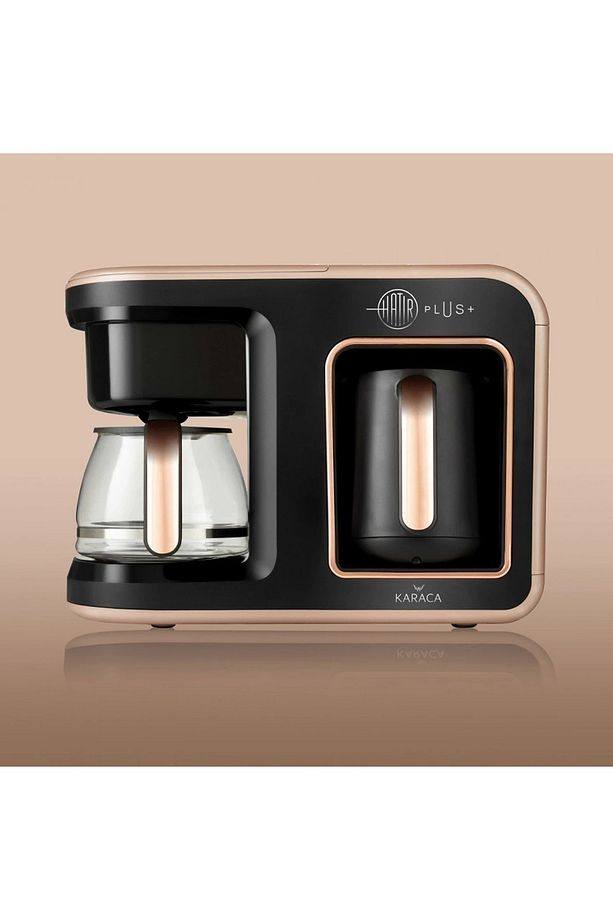 Hatır Plus 2 In 1 Kahve Makinesi Rosıe Brown - 1