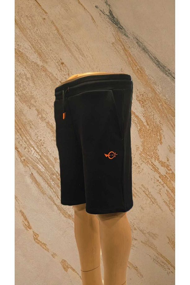 Moda Erkek Siyah Şort - 6