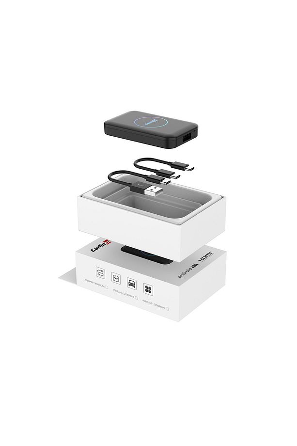 Tbox Lite S Carplay & Android Auto 4GB RAM 32GB ROM Android Youtube Netflix Video Oynatma mini HDMI - 4