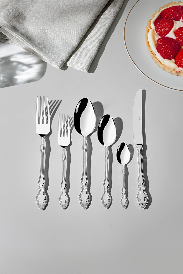 Adriana Sade 12-Person 72-Piece Cutlery Set with Box