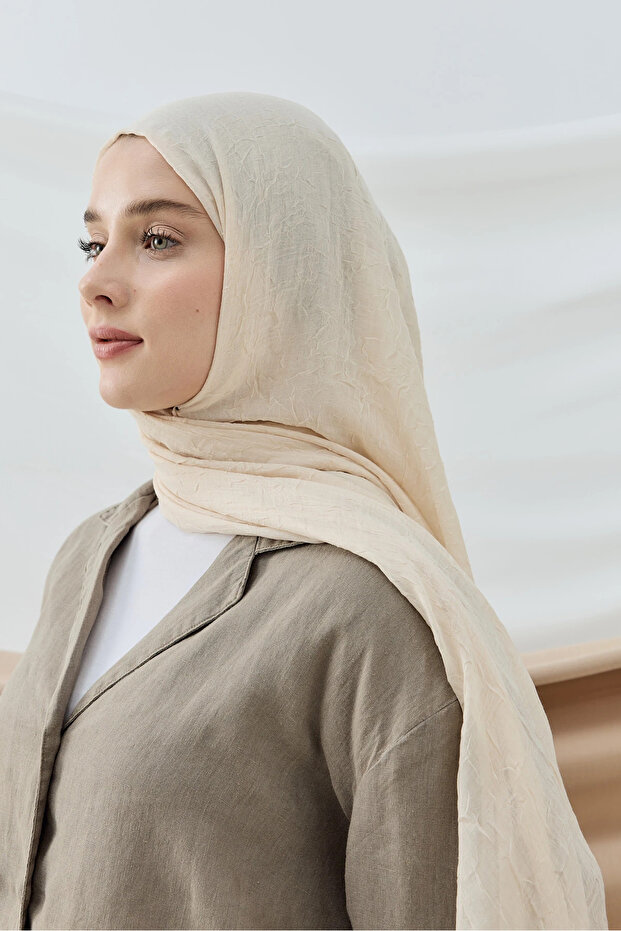 Aminenesil bambu şal iğde renk - 1