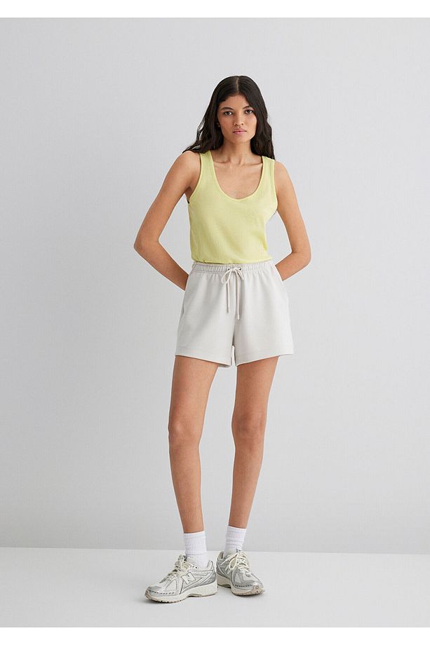 Bej Tencel Tm Modal Şort 1410154-83746 - 3