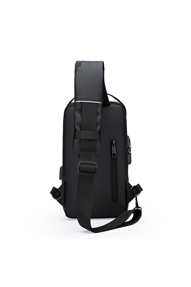 Men's Adjustable Cross Strap Chest Bag - 2