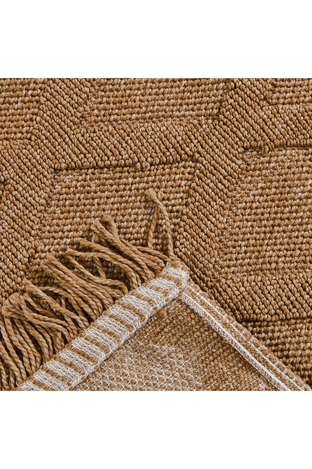Soft Ruut Rutenna Halı - Bej - 80x150 cm - 3