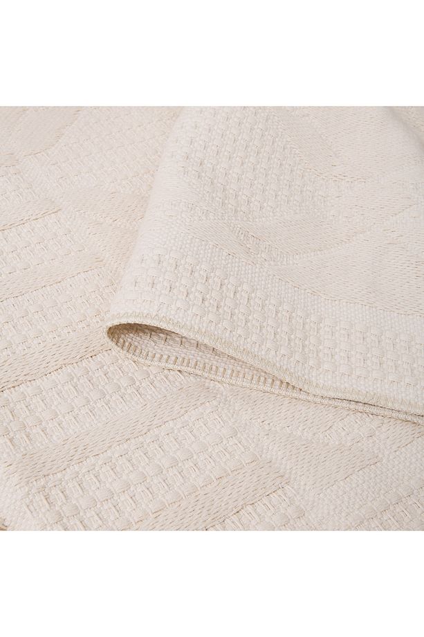 Soft Ruut Rutenna Halı - Ekru - 160x230 cm - 4