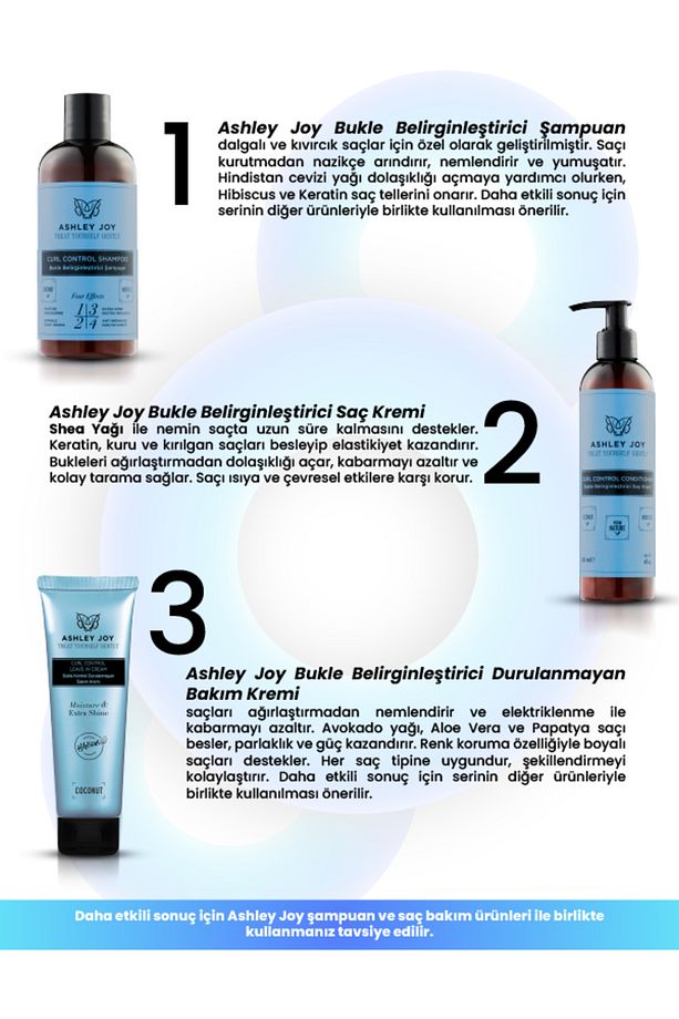 Bukle Belirginleştirici Kıvırcık ve Dalgalı Saçlara Özel Bakım Şampuan 400 ML - 4