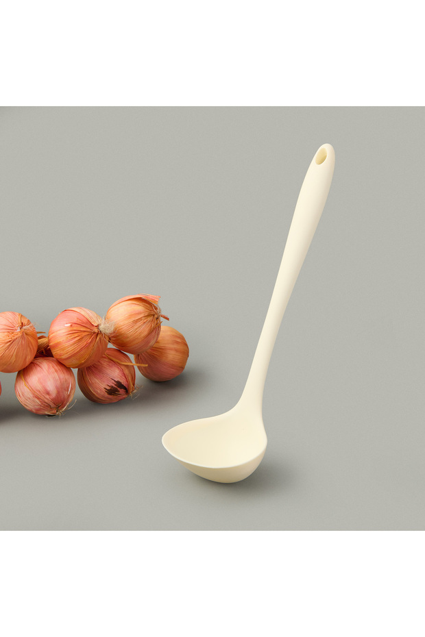 Silikon Kepçe - Krem - 2