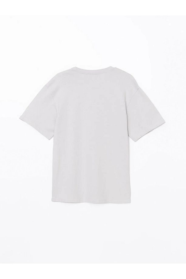 LCW Modest Kapüşonlu Düz Oversize Kadın Tunik - 6