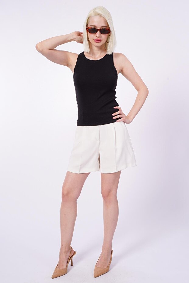 Μαύρο Basic Strap Γυναικείο Μονό SH253 - 6