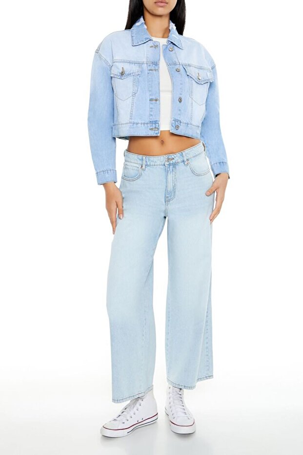 Denim Trucker Ceket - 2