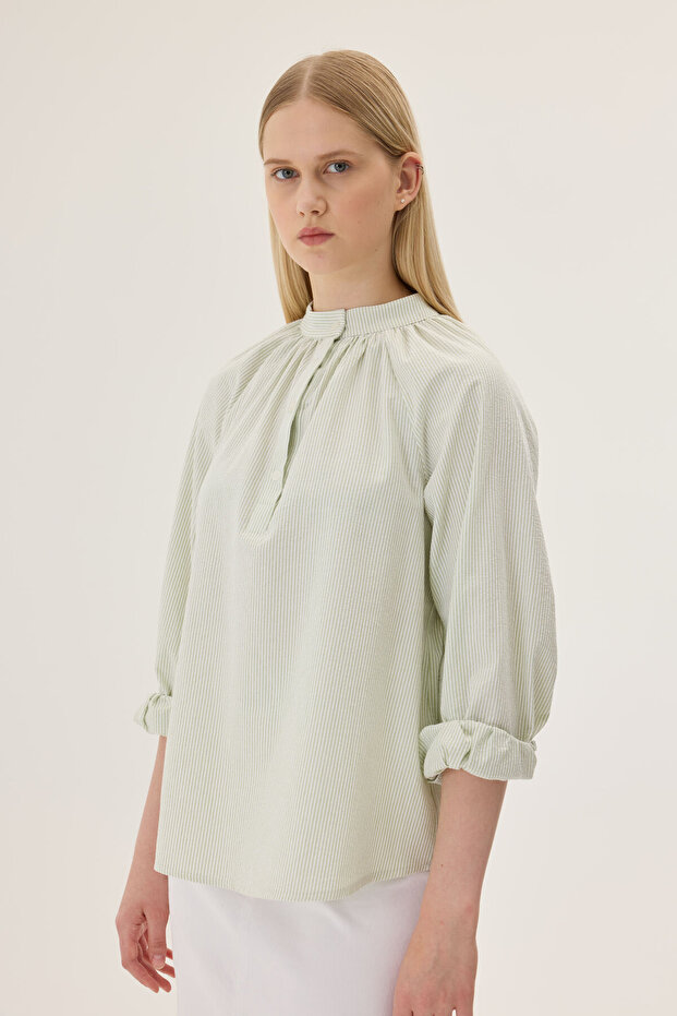 Hakim yaka gömlek - 2