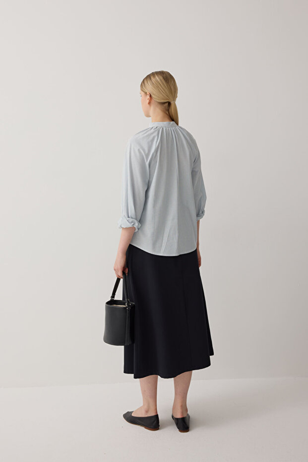 Hakim yaka gömlek - 7