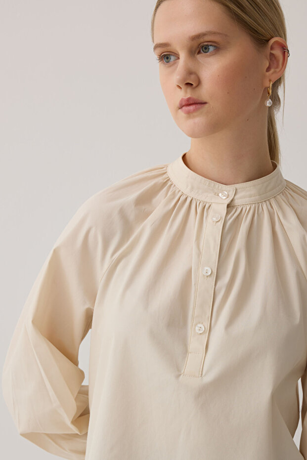 Hakim yaka gömlek - 4