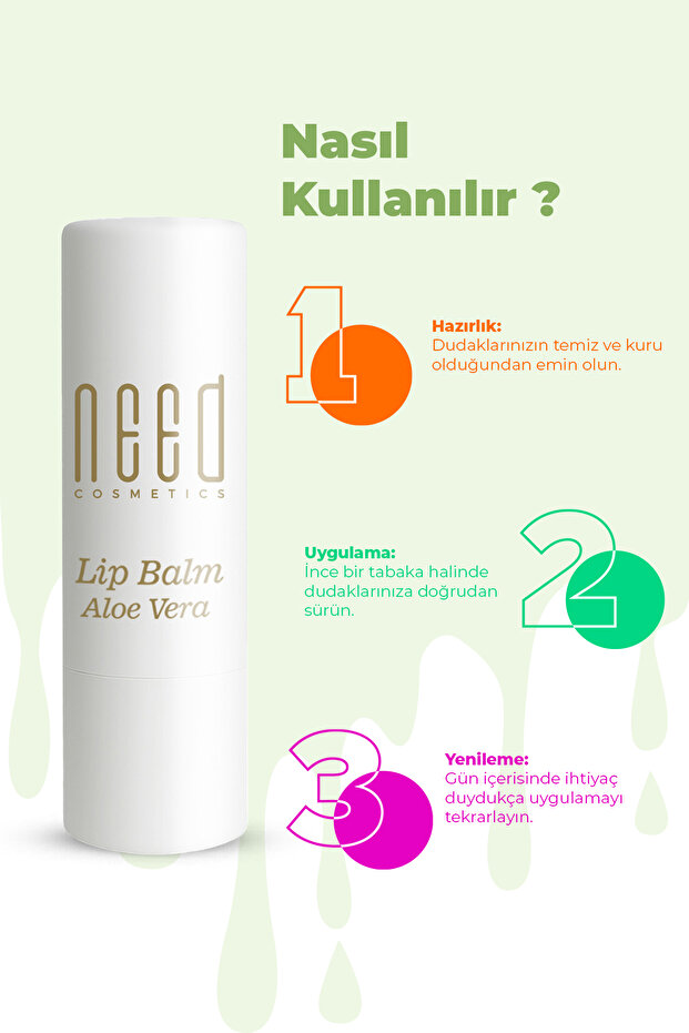 Lıp Balm Aloe Vera - 3