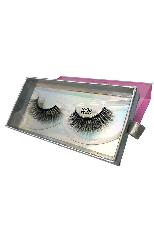 Premium Tekrar Kullanılabilir Takma Kirpik Ultra Yumuşak - Model W28 - 6