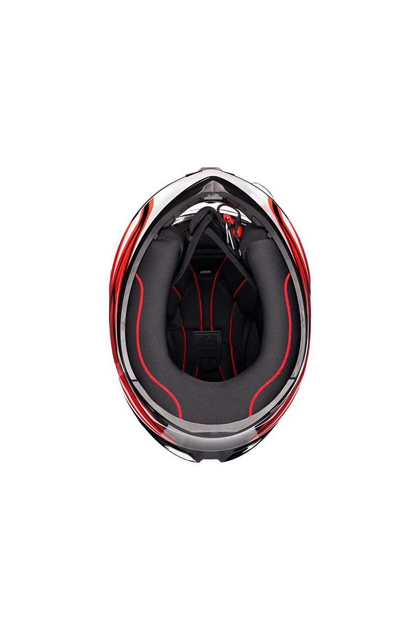 K1 S Lion Black Red White Configuration Kapalı Kask - 8