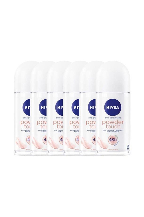 Powder Touch Roll On 50 Ml 6'lı Avantaj Paket - 1