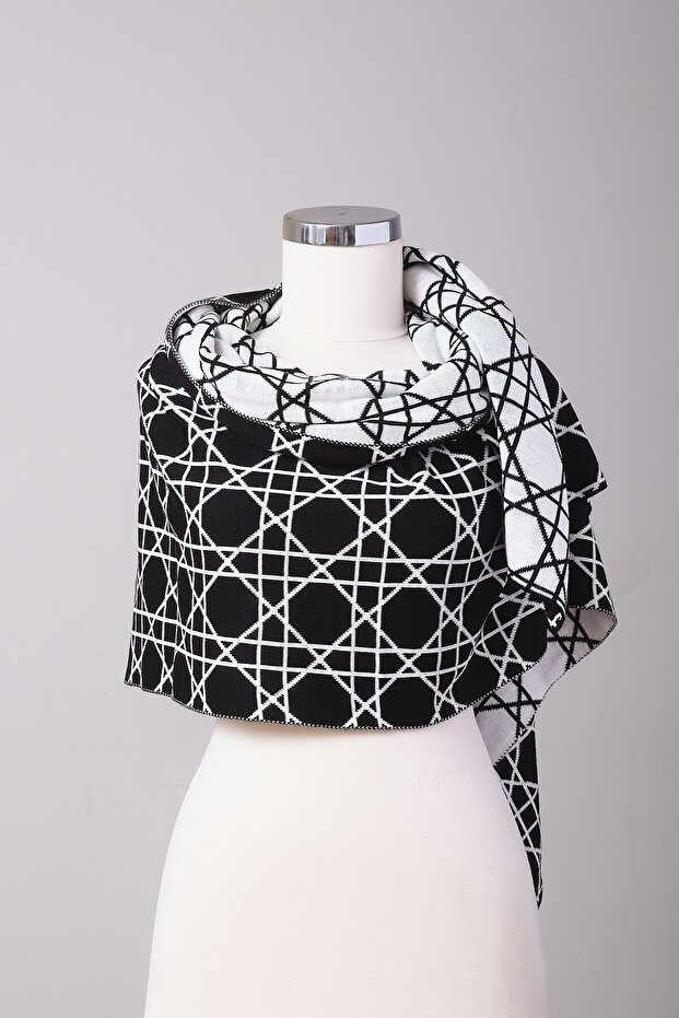 Шал Örme Triko - модел Cannage - 4