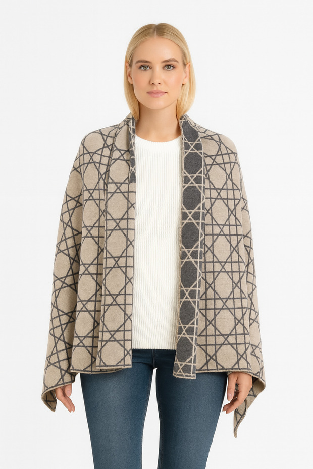 Шал Örme Triko - модел Cannage - 1