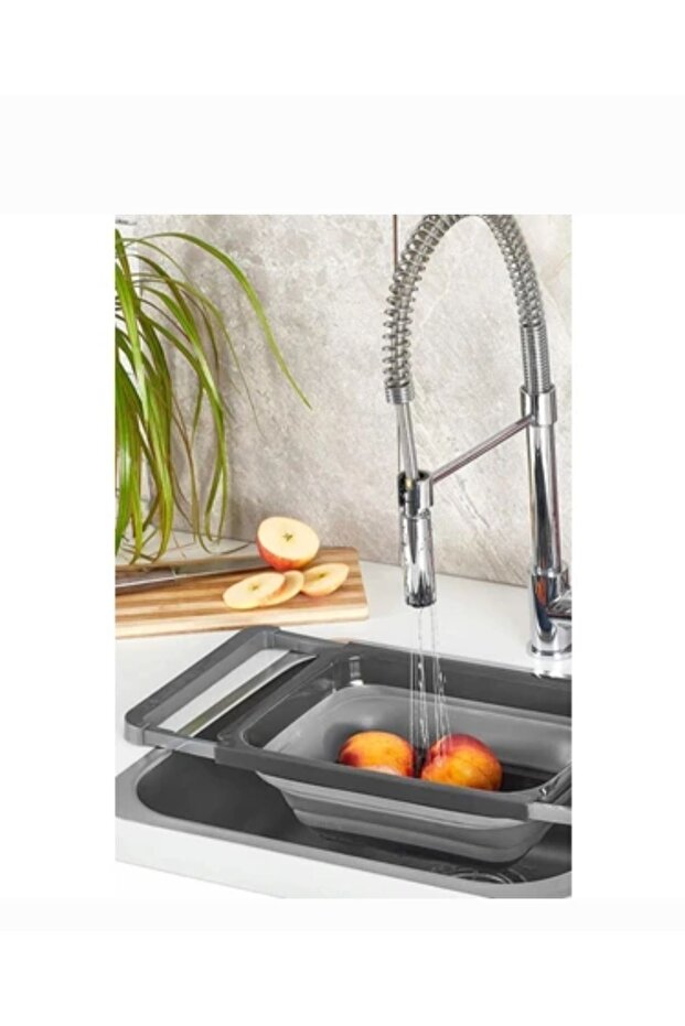 مصفاة Qlux Ideas مستطيلة قابلة للطي - 3