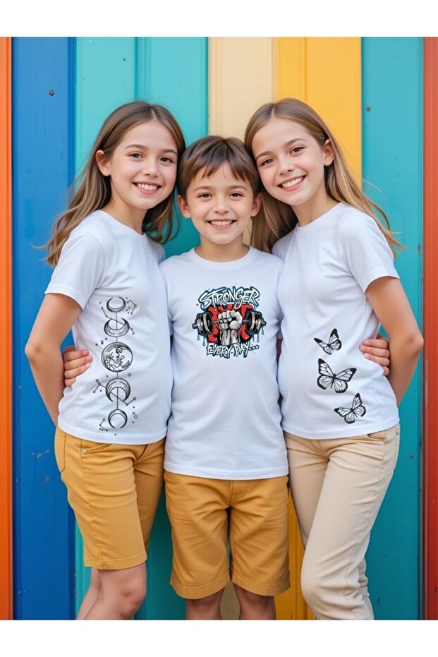3-Piece Unisex T-Shirt Suitable for All Styles – Comfortable and Modern Fit