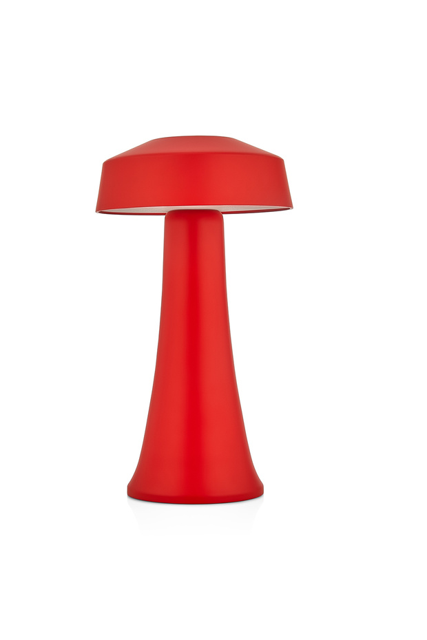 Lüks Şarjlı Masa Lambası Kırmızı - 1