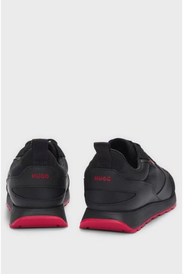 Logolu Süet Detaylı Sneaker Ayakkabı Erkek AYAKKABI 50536568 001 - 4