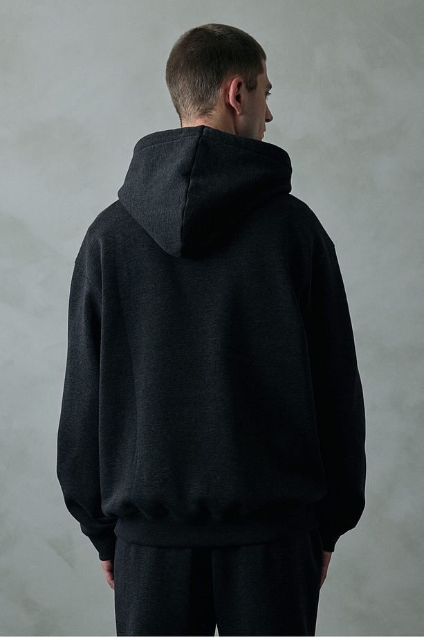 Loose Fit Kapüşonlu Üst - 4
