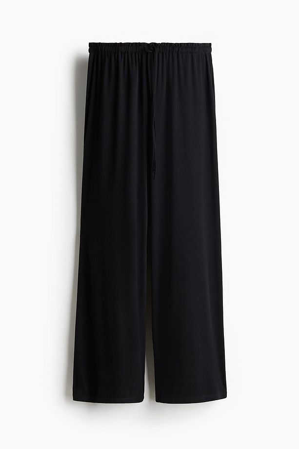 Delik Desenli Pijama Altı - 4