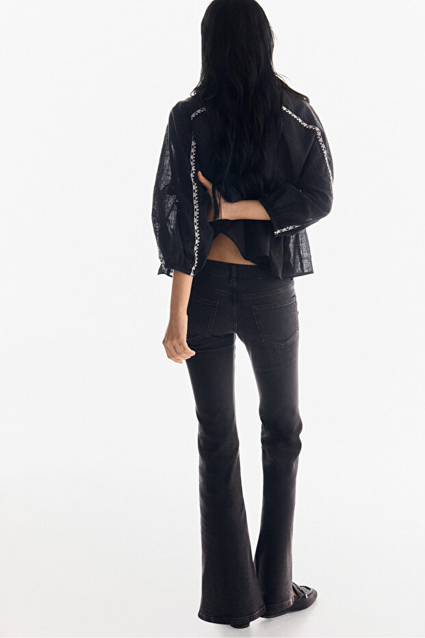 Flared Low Jeans - 3